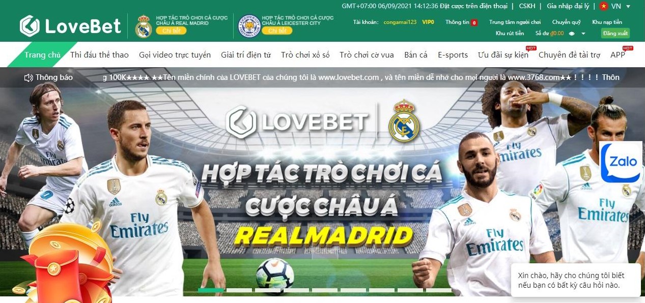 Giới thiệu nhà cái Lovebet